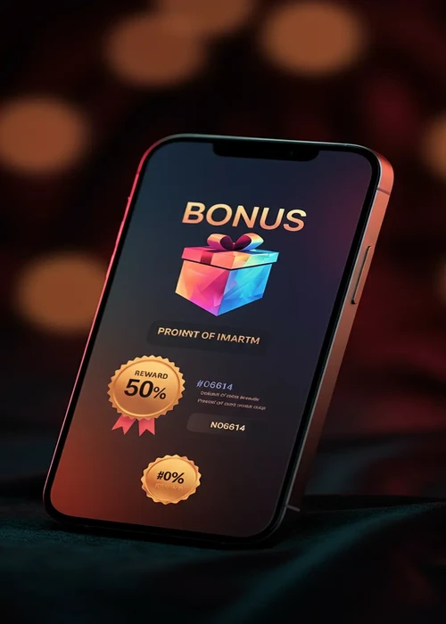 Visual representation of various Wild Fortune Casino bonuses and promotional offers on a dynamic background with casino elements